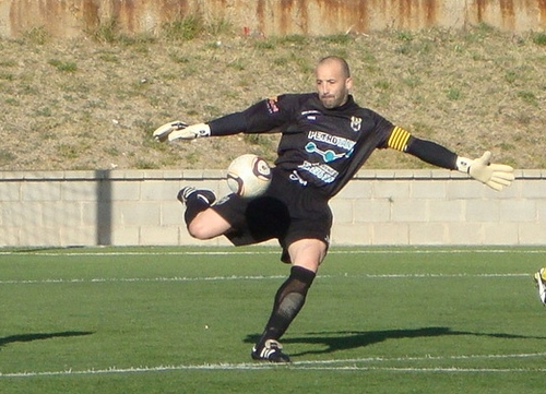 Joan Bayona en acció, en una imatge d'arxiu. (Foto: Sergi Cortés).