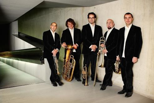 El quintet Spanish Brass actua aquest diumenge a La Gorga.