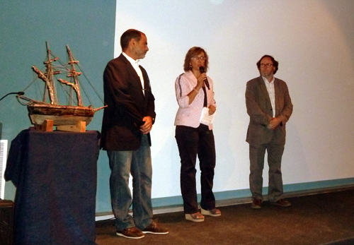 Acte d'entrega de l'exvot al Museu de la Pesca