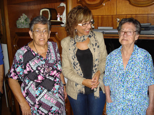 Maria Carme Basart va fer ahir 102 anys.