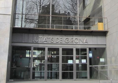 L'edifici dels jutjats de Girona.