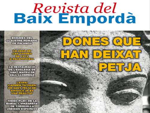 Portada del número 38 de Revista del Baix Empordà.