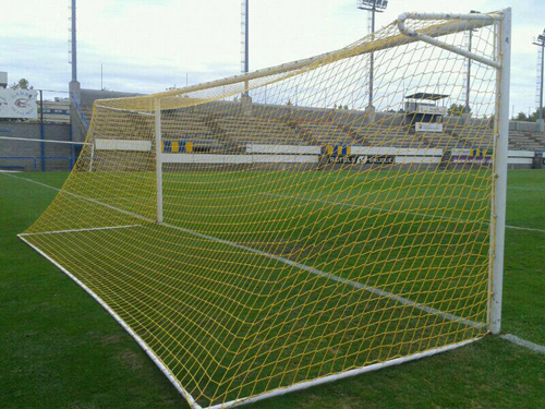 El Vilafranca ha estrenat la nova porteria.
