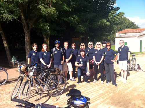El grup d'operadors que participen en la trobada.