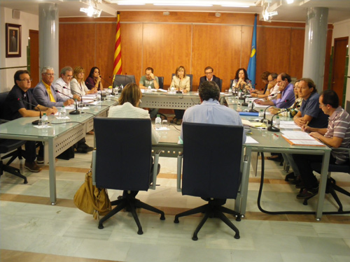 El Ple municipal ordinari que es va fer el 19 de setembre.