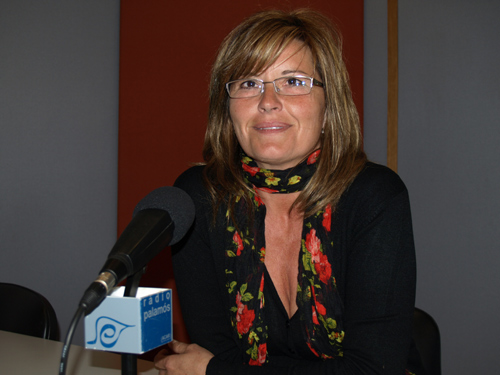 Dolors Cruz, regidora de CiU a l'Ajuntament de Palamós.