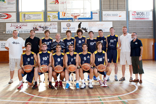 El sènior masculí A del Club Esportiu Palamós.