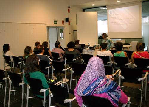 Presentació dels cursos de català, aquesta tarda.
