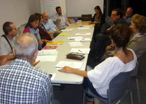 Els membres del Consell de Participació, reunits dimarts passat.
