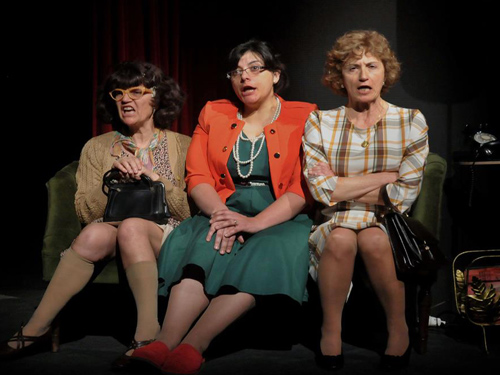 Una escena de Les Cunyades. (Foto: Gespa Teatre).