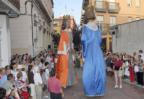Ball de gegants a Palamós. (Foto: Josep Lois-SAMP).