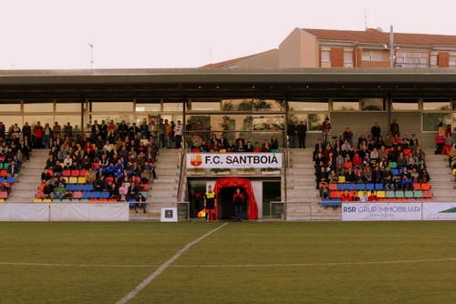 El camp Joan Baptista Milà, de Sant Boi.