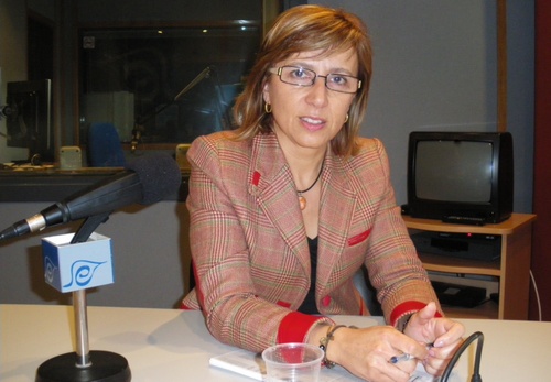Teresa Ferrés, alcaldessa de Palamós. 