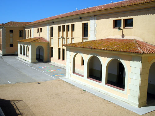 L'escola pública Ruiz Giménez de Palamós.