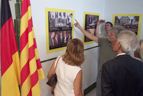 Un acte d'agermanament entre Palamós i Rheda-Wiedenbrück, en una imatge d'arxiu.