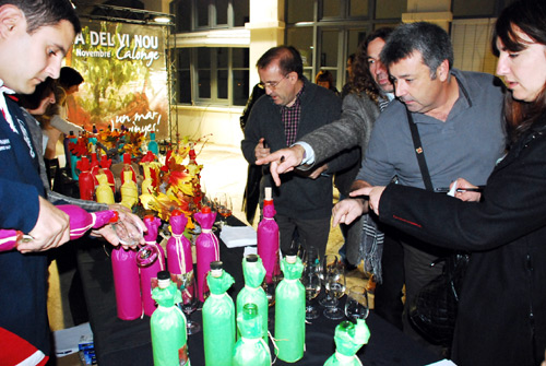 Una de les activitats de la Festa del Vi Nou.
