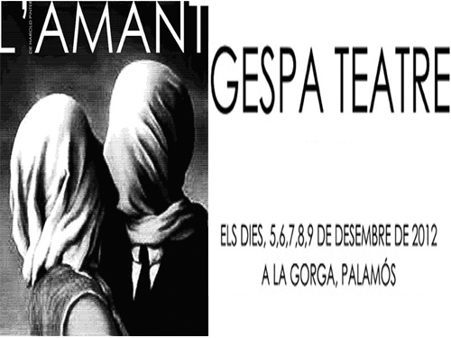 Cartell del nou muntatge de Gespa Teatre.