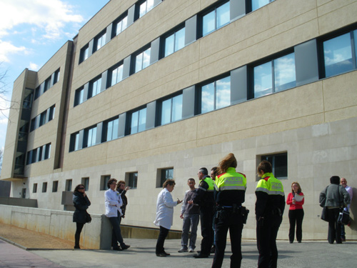 Simulacre a Palamós Gent Gran, el passat 9 de març.
