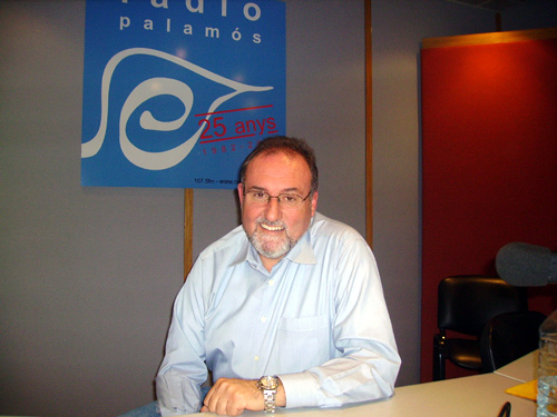 El qui va ser regidor de l'Ajuntament de Palamós, Josep Palet.