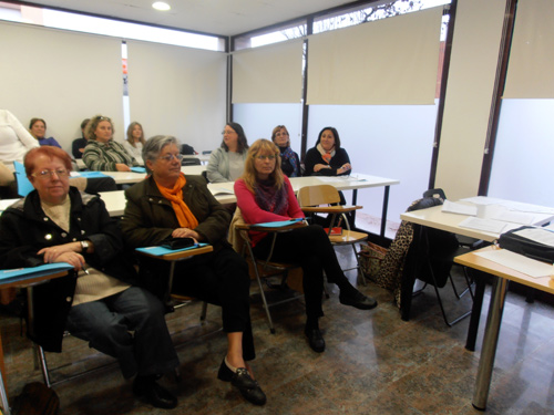 Els assistents al curs de Creu Roja Palamós.