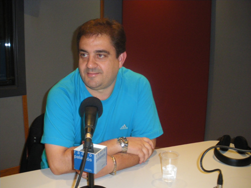 L'entrenador de l'equip palamosí, Eduardo Vílchez, es conjura per guanyar diumenge.