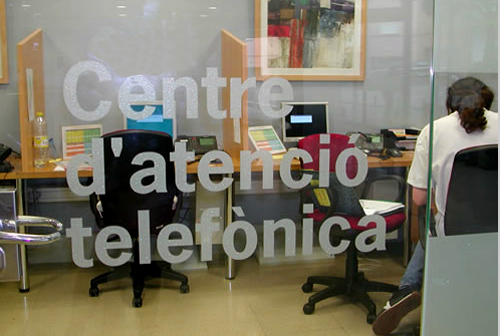 Centre d'Atenció Telefònica de l'hospital de Palamós.