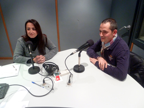 Glòria Prim, presidenta del Cercle, i Carles Arnall, vocal i expresident de Fecotur.