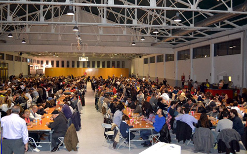 La Nau dels 50 a vessar, el dia de la primera Quina. (Foto: J. Cama)