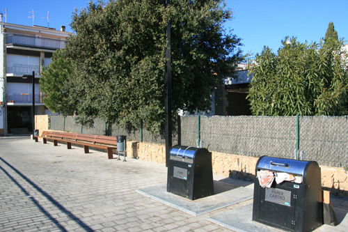 Zona amb il·luminació deficient