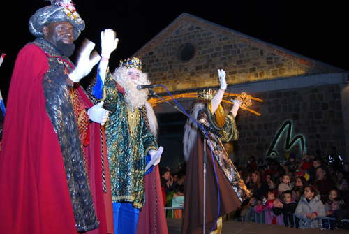 Els tres Reis d'Orient a Palamós.Foto Serratosa