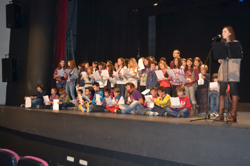 Concert de nadales.Foto arxiu La Gorga