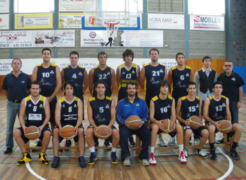 El sènior masculí A del Club Esportiu Palamós.