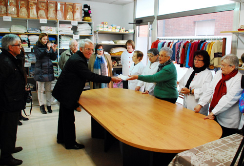 Acte de lliurament de la donació a Vimar.
