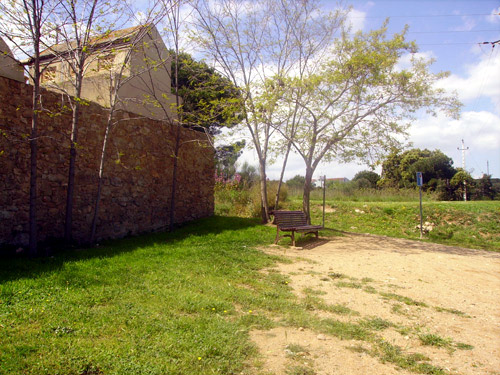 El cementiri municipal de Palamós, al sector de Roqueta.