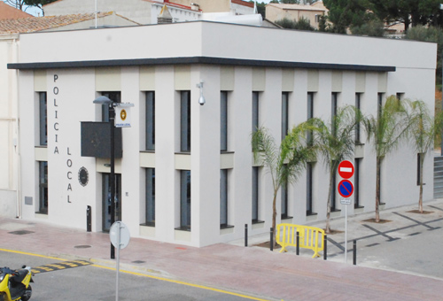 La seu de la Policia Local de Calonge.