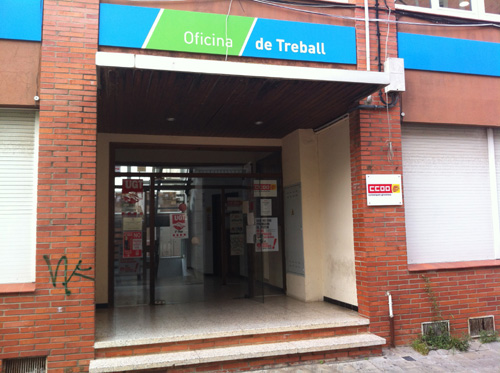 Seu de l'Oficina de Treball de Palamós.