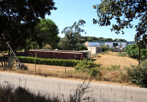 Els terrenys del polígon industrial que s'han d'urbanitzar.
