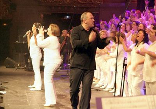 Moisès Sala és el director de Gospel Viu.