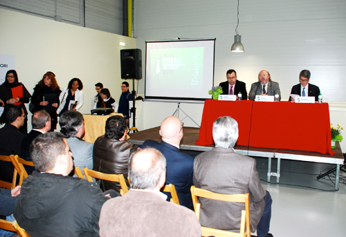Acte inaugural del Saló, aquest matí.