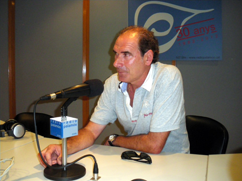 Joan Curto, regidor d'Esports de l'Ajuntament de Palamós.