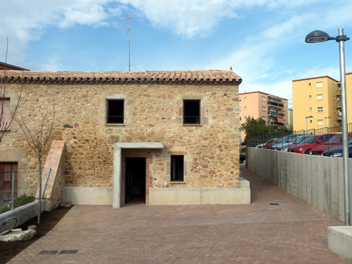 El recinte de Mas Guàrdies, al barri del mateix nom.