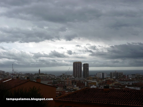 La setmana passada va ser força plujosa. (Foto: tempspalamos.blogspot.com)