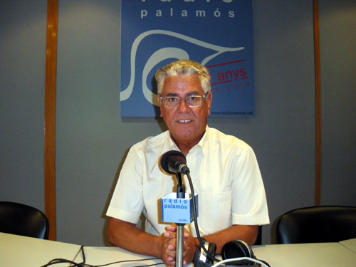 Kelo Martí, portaveu de CiU a l'Ajuntament de Palamós.