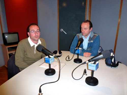 Lluís Puig i Francesc Agulló, coordinadors del Club Ampa Vedruna.