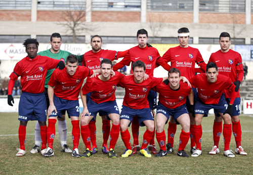 L'equip de la UE Olot. (Foto: Albert Albesa - Catpres).