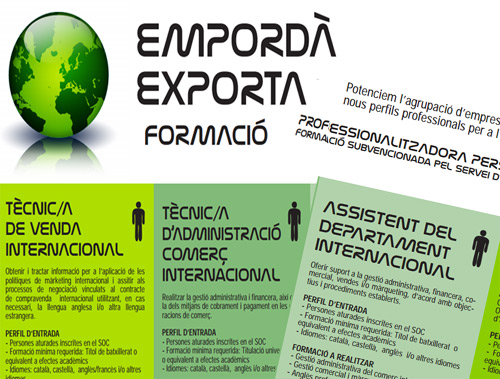 El programa formarà tècnics de venda, d'exportació, personal de suport administratiu i operaris de magatzem. 