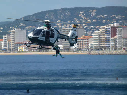 Exercicis del GEAS, aquest matí a Palamós.