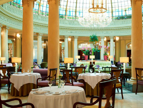 El restaurant de l'hotel Westin Palace Madrid.
