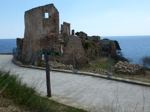 El castell de Sant Esteve de Mar, escenari de la recepció de Sant Jordi a les entitats.
