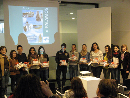 Els premiats de l'edició 2012-2013 del Premi de Recerca Vila de Palamós.